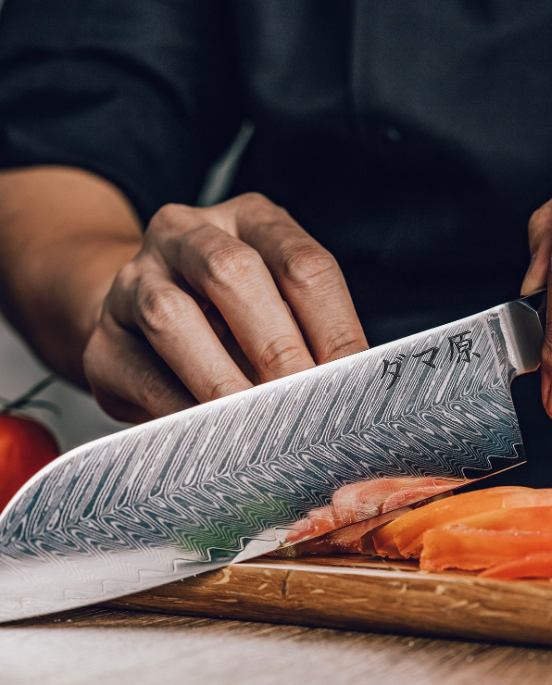 Santoku Knife - Kurohana Series